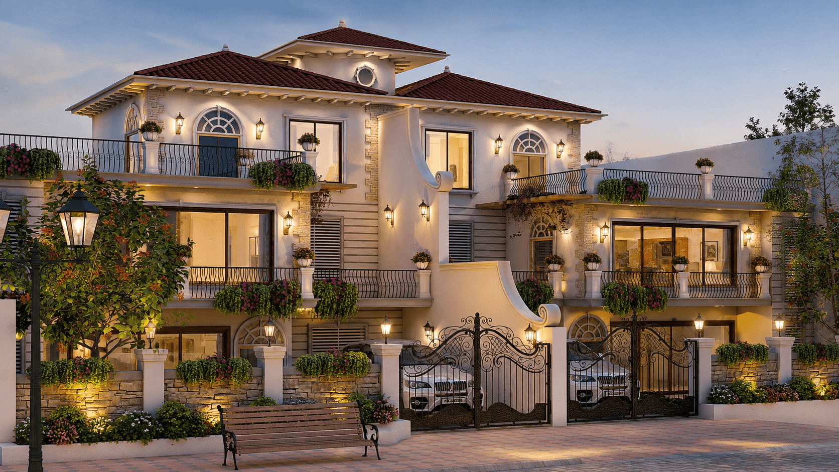 Classical private residence