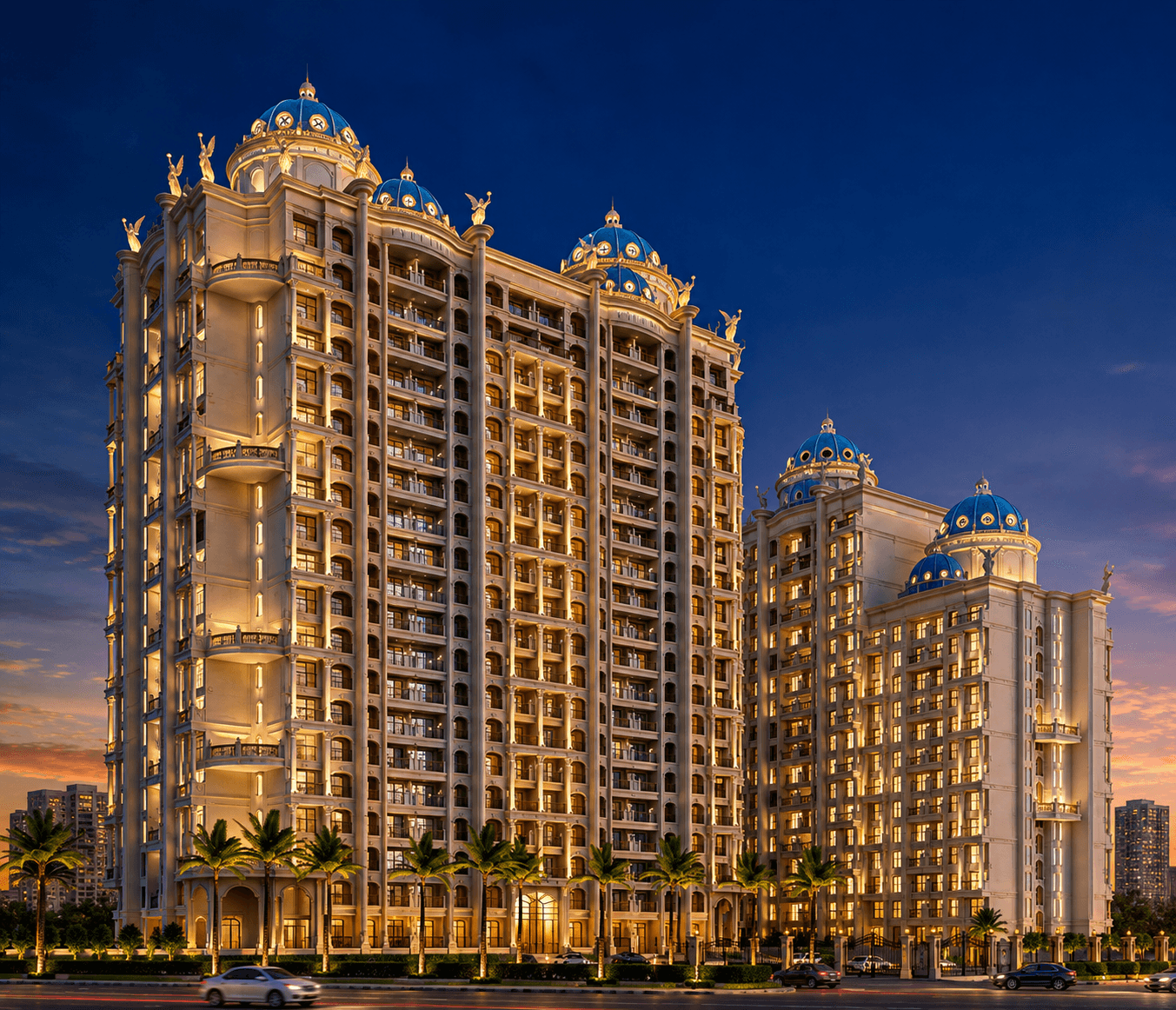 Luxury residential towers